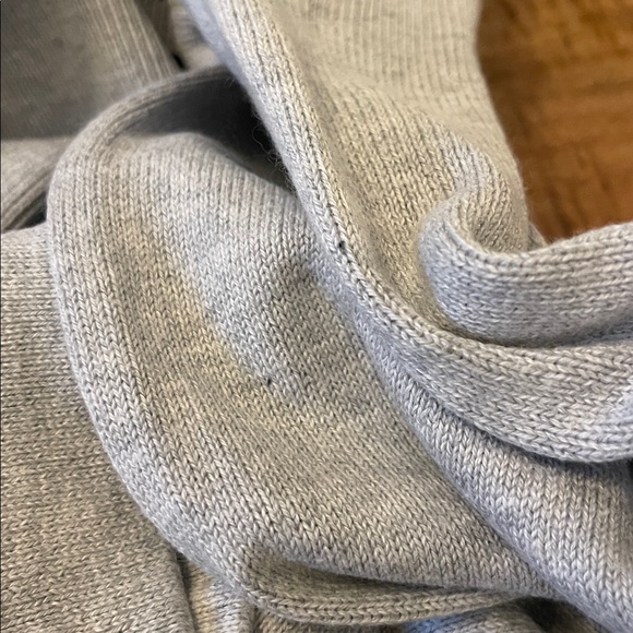 J. Crew Cotton Cashmere Jogger Pullover Set XS Grey Neutral Knit Minimalist - Picture 3 of 11